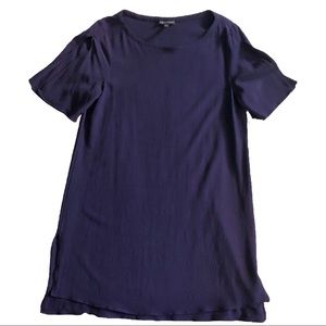 Eileen Fisher Purple Tunic Top, Size S